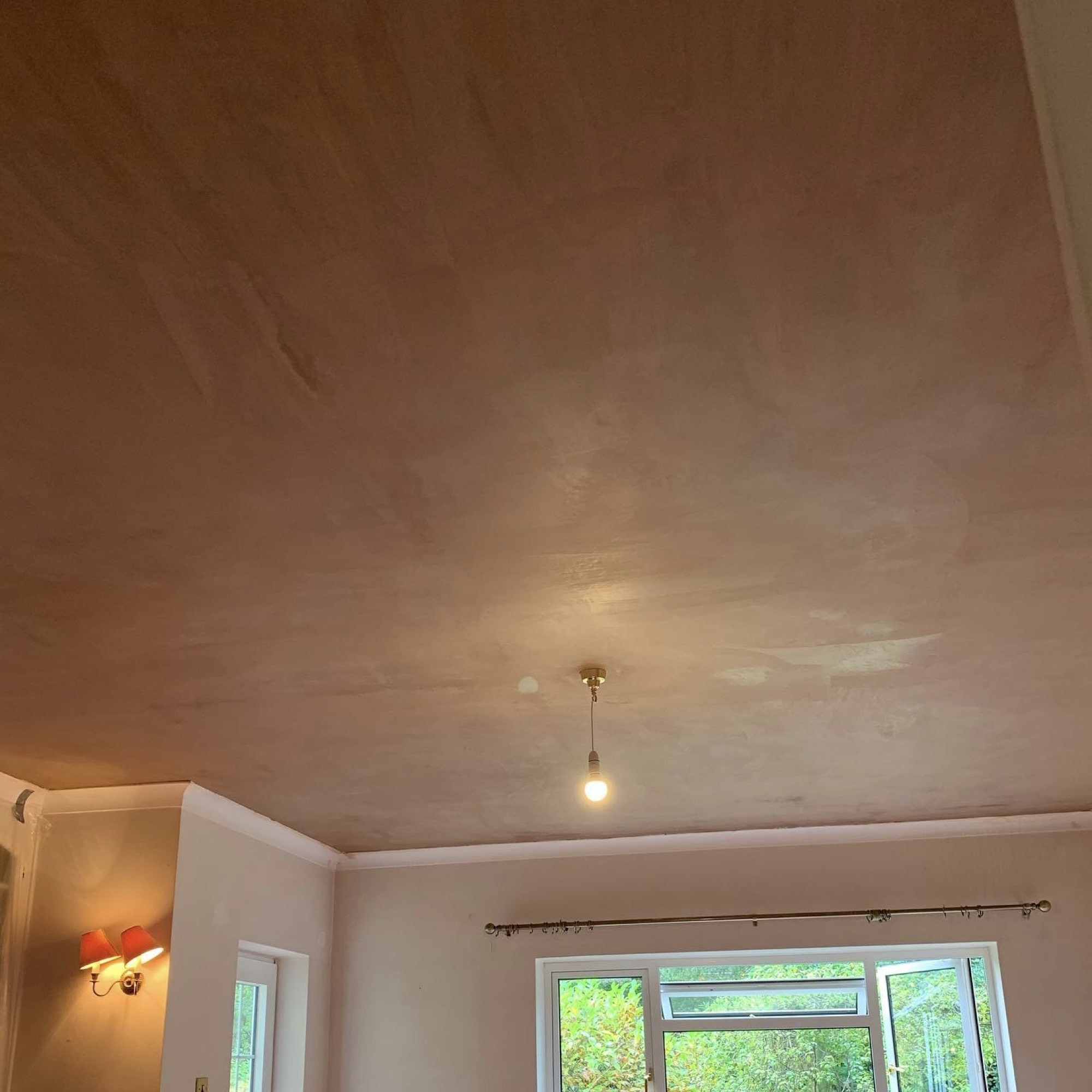 Lounge Ceiling Replaster