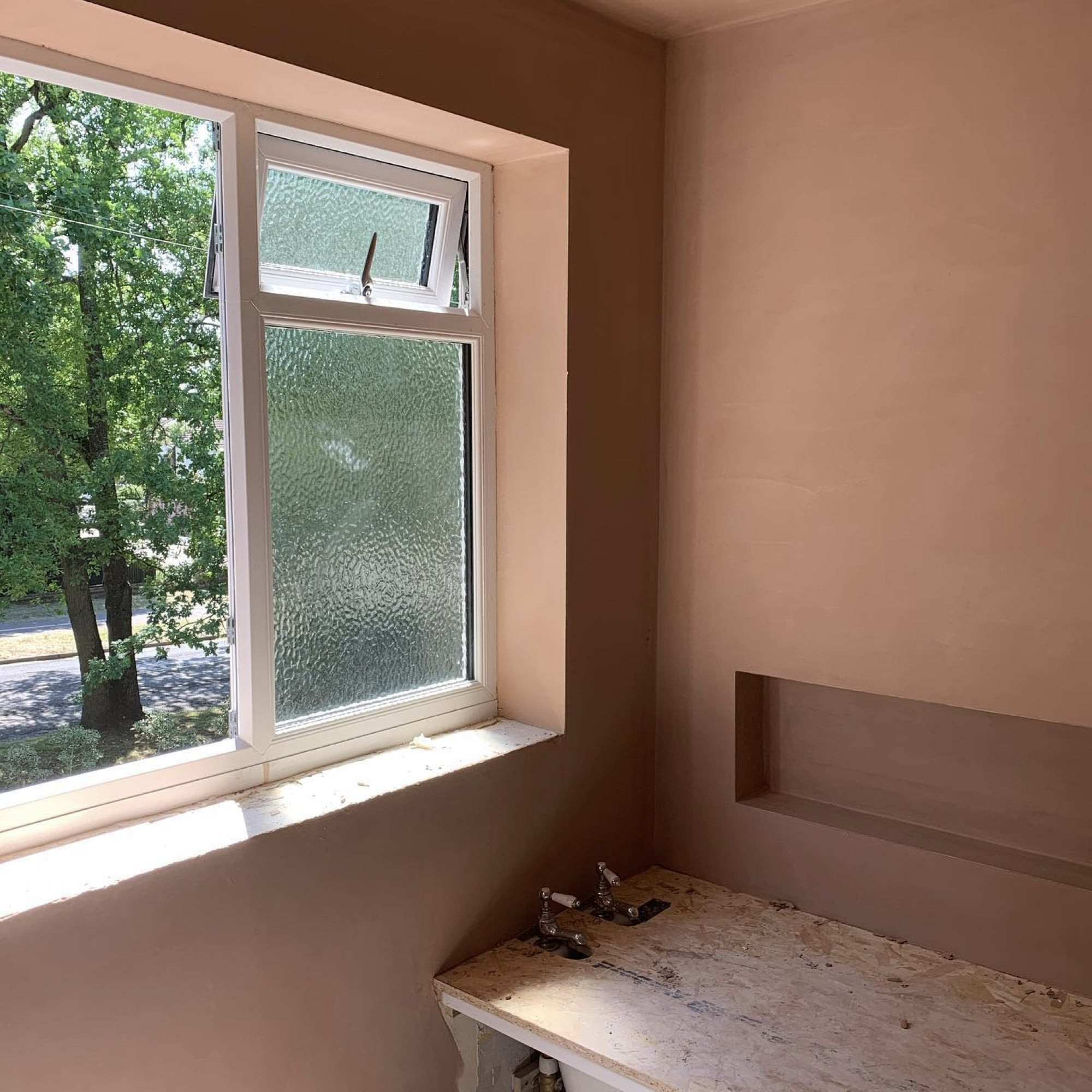 Bathroom New Plastering